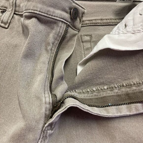 LEE Relaxed Straight Leg Jeans Size 14 Inseam 29” Gray - Picture 6 of 10